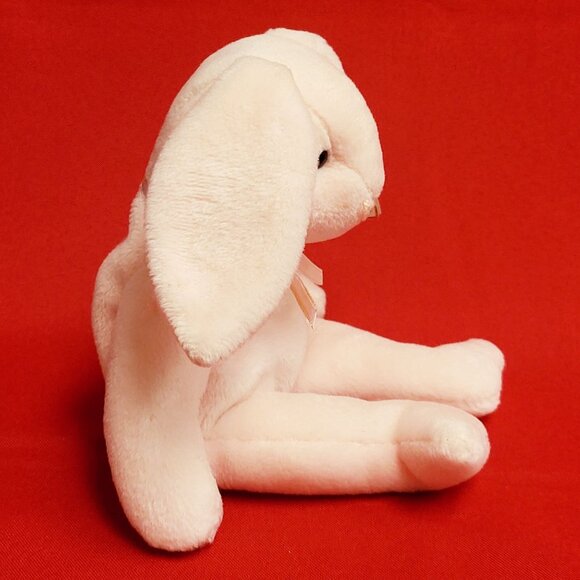 Ty Beanie Babies Hoppity Rabbit 1996 Animal Plush Stuff Toy - Picture 13 of 13